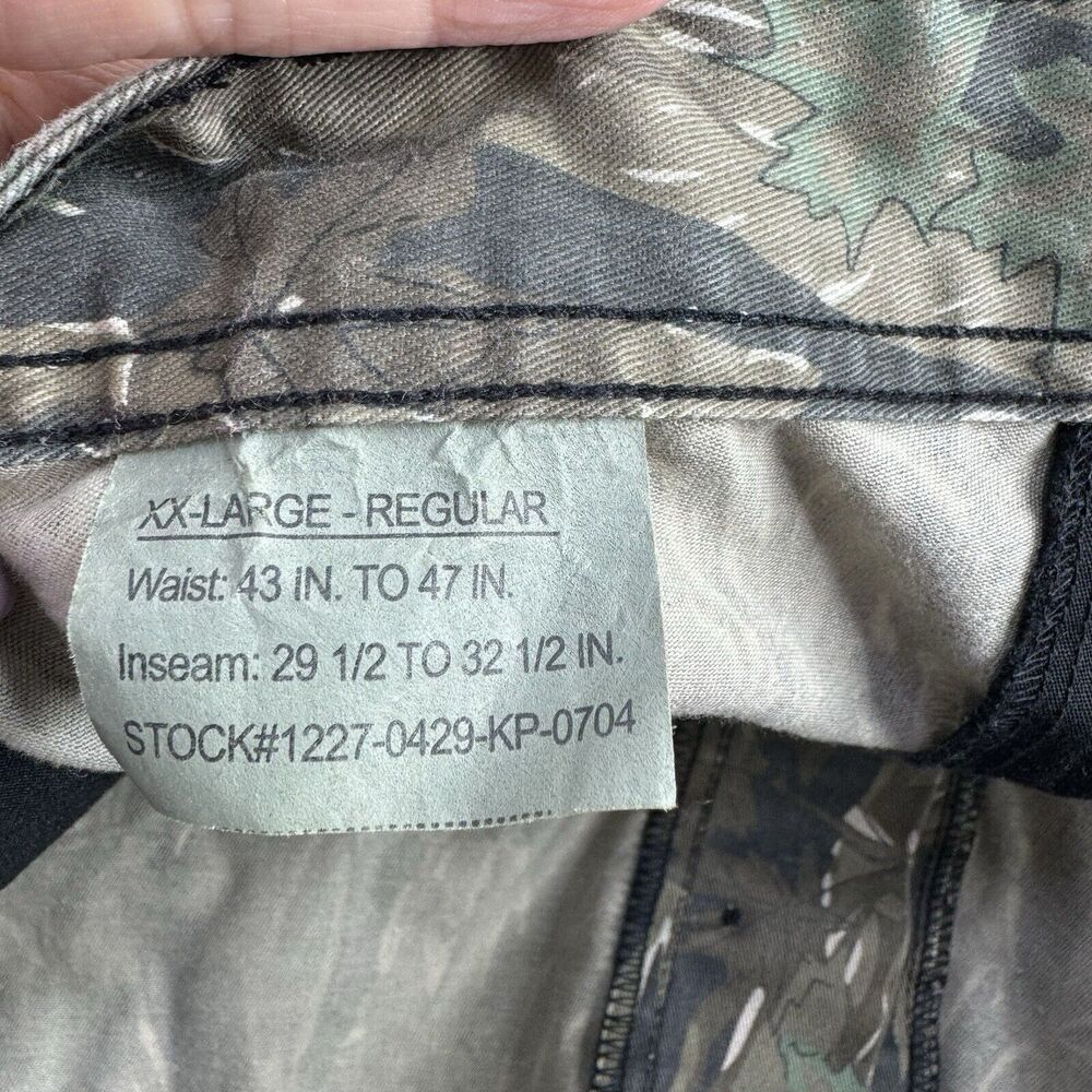 Vintage Smokey Branch Camo Rothco Military Baggy Cargo Pants XXL Exc! - Picture 11 of 12